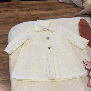Skatie Cream Textured Knit